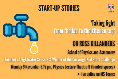 Promotional graphic for Dr Ross Gillanders